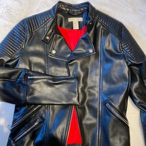 H&M leather jacket